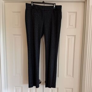 White House Black Market Charcoal Trousers